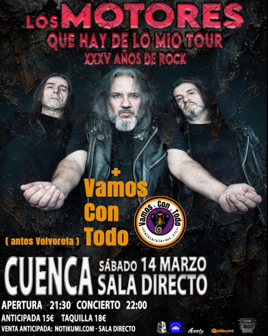 Los Motores + Vamos con todo