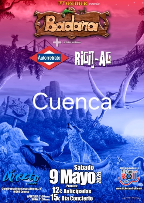 Badana + Autorretrato + Ririu en Concierto