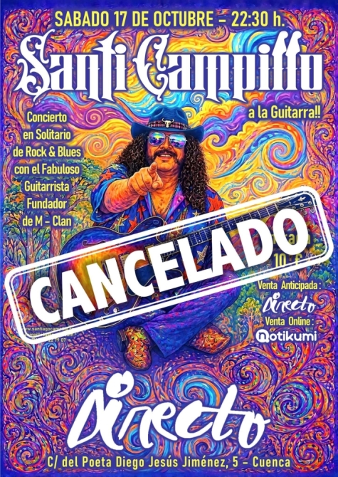 Santi Campillo en Cuenca (CANCELADO)