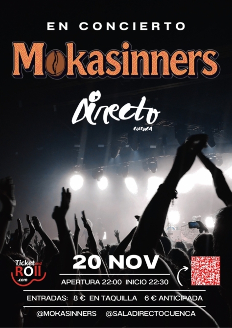 Mokasinners en Sala Directo